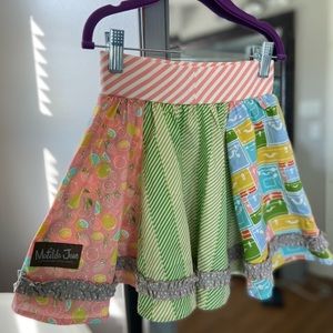 Matilda Jane Sorbet Circle Skirt size 6 - Spring 2014 “It’s a Wonderful Parade”